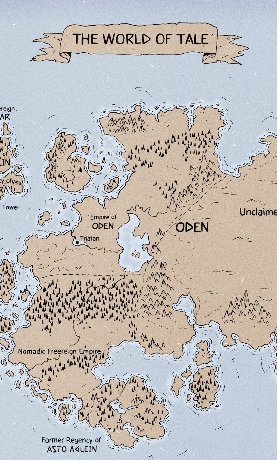Tale - World Map - Game Forlag | DriveThruRPG