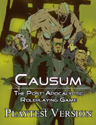Causum: The Post-Apocalyptic Roleplaying Game - Playtest Version