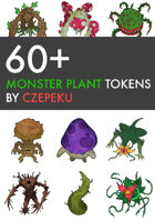 60+ Plant Monster Tokens