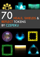 70 Heals, Shields and Reflect Tokens