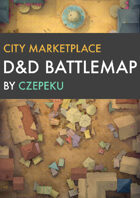 City Marketplace DnD Battlemaps