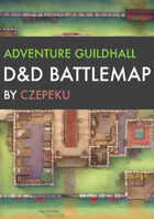 Adventure Guildhall DnD Battlemaps