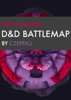 Drow Manor DnD Battlemaps
