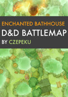Enchanted Bathhouse DnD Battlemaps