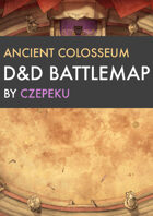 Ancient Colosseum DnD Battlemaps