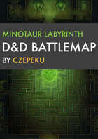 Minotaur Labyrinth DnD Battlemaps