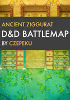 Ancient Ziggurat DnD Battlemaps