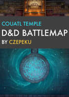 Couatl Temple DnD Battlemaps