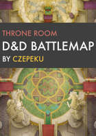 Throne Room DnD Battlemaps
