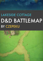 Lakeside Cottage DnD Battlemaps