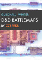 Guildhall - Winter Collection - DnD Battlemaps