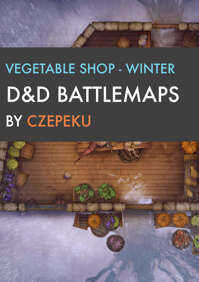 Armor Shop - Winter Collection - DnD Battlemaps - Czepeku | Battlemaps ...