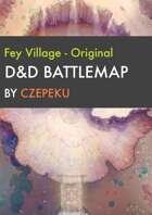 Fey Village (Day) - Fey Collection - DnD Battlemap