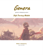 Genera High-Fantasy Genre Module
