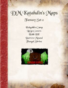 DM Katahdin's Maps - Fantasy Set 2
