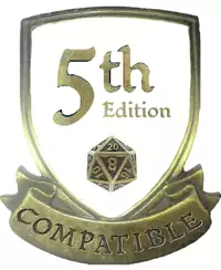 5E Compatibility Logo (Free) - Dias Ex Machina Games | DriveThruRPG