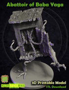 Abattoir of Baba Yaga - STL file Download