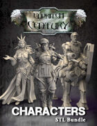 Eldritch Century - Characters STL bundle