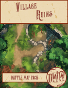 Village Ruins Battle Map Pack