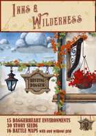 Inns & Wilderness Daggerheart Environments, Story Seeds, and Battle Maps