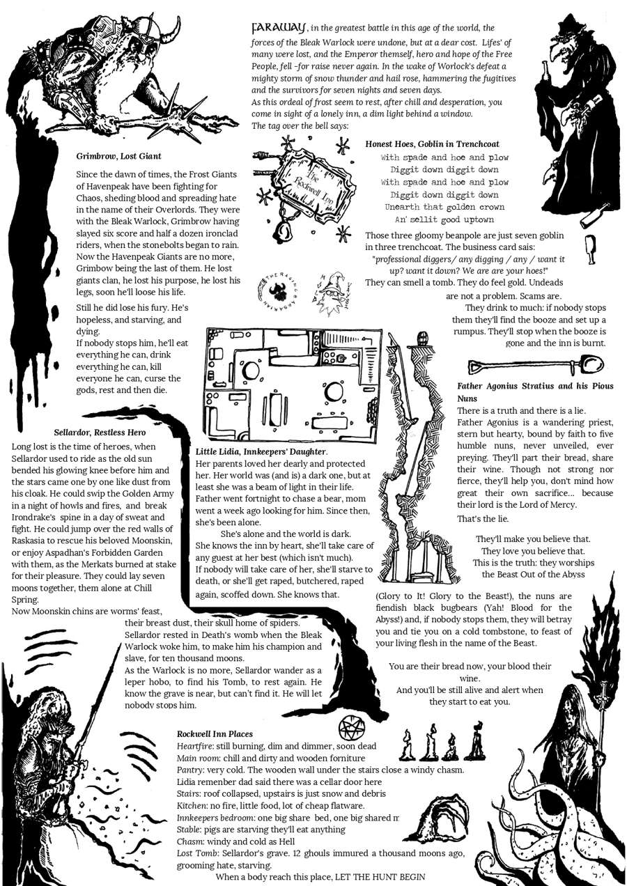 Old Raging The Rockwell Inn - ORB – Old Raging Barbarian | DriveThruRPG