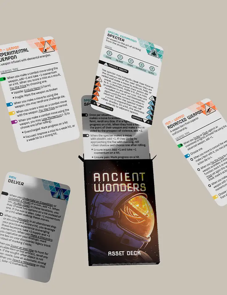 Portada de Ancient Wonders - Assets (Printed Deck)