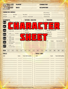 Stellar Chaos Character Sheet