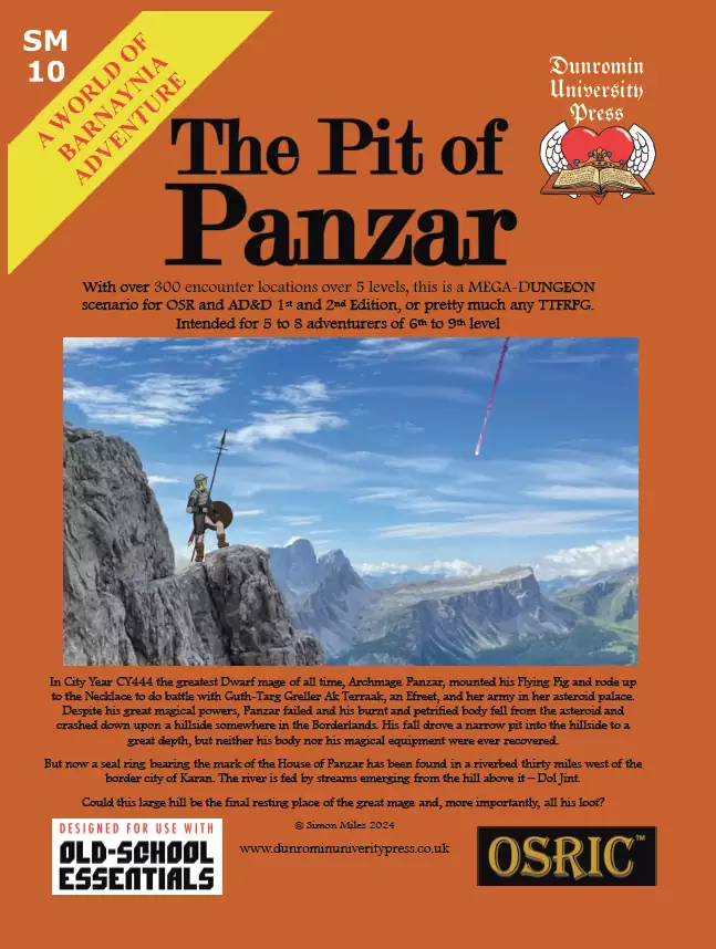 Cover of SM10 The Pit of Panzar