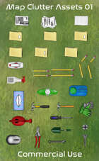 Modern Map Clutter Assets