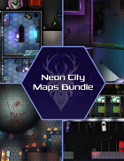Neon City Maps - 01 [BUNDLE]