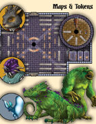 Treachery at the House of Knowledge Token and Map Pack