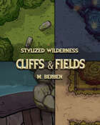 Stylized Wilderness: Cliffs and Fields