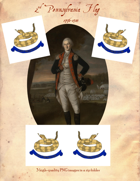1776-1783 2nd Pennsylvania Flag
