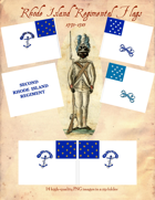 1775-1783 Rhode Island Regimental Flags