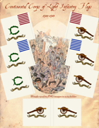 1780-1783 Continental Corps of Light Infantry Flags