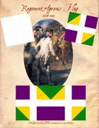 1776-1791 Regiment Agenois Flags