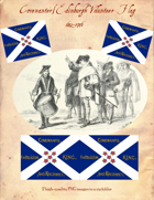 1642-1745 Covenanter/Edinburgh Volunteer Flag