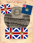 1745-1746 Bedford's 68th Regiment Flags