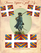 1703 Bavarian Regiment Epeville Flag