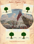 1745 Moulton's Regiment Flag