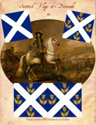 1695 Scottish Regiments at Dixmude Flags