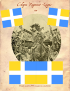1704 Cologne Regiment Leigois Flag