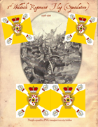 1776-1783 3rd Waldeck Regiment Flag (Speculative)