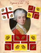 1692-1775 Regiment Clare Flags