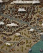 "Port City" Mountain City Map