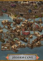 "Hidden Cove" Pirate Bay Village Map