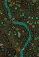 Jungle River Battle Map
