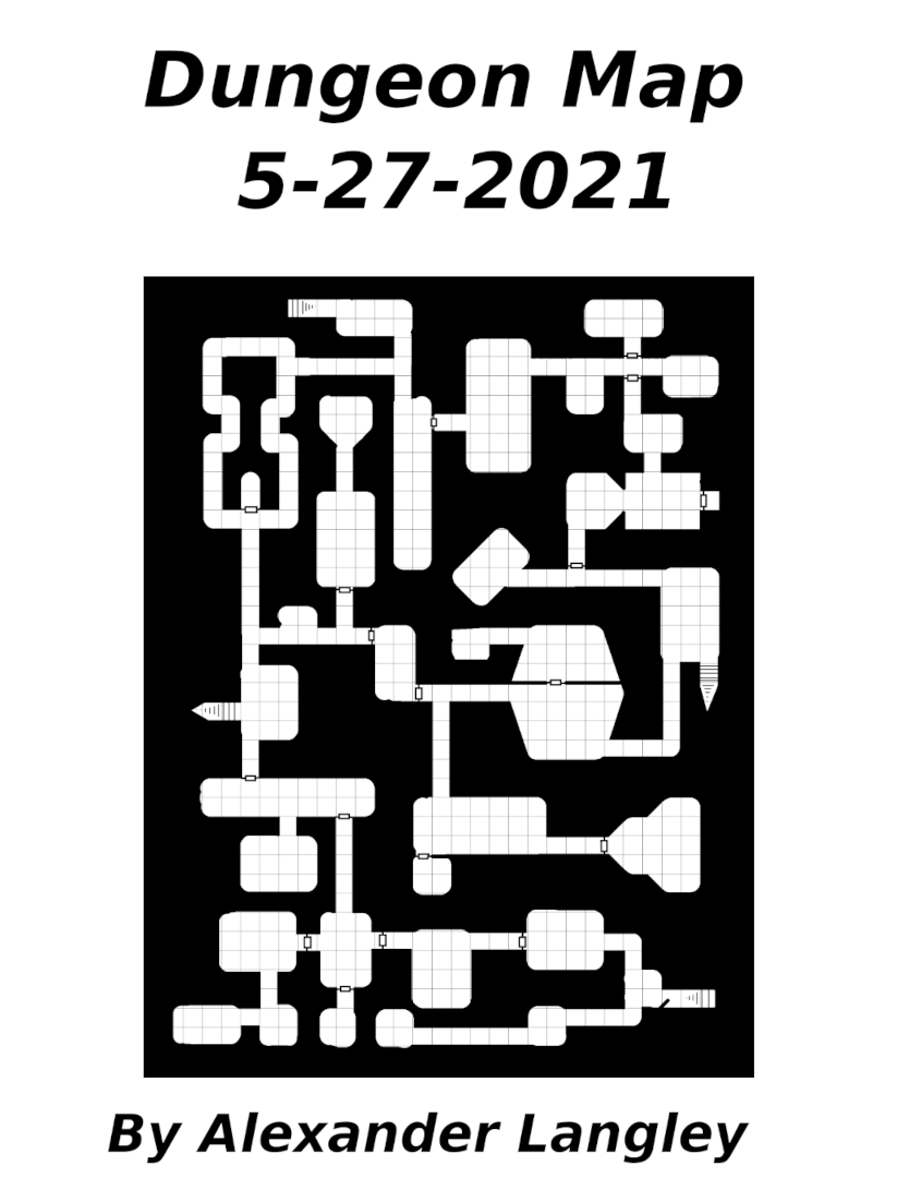 Dungeon Map 5-27-2021 - Stealth's Modules and TRPG Content | Stealth's ...