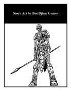 Stock Art: Bone Guard (Skeleton Stock Art)(Undead Stock Art)