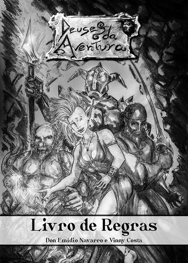 Deuses da Aventura Livro de Regras - Don Emídio Navarro | DriveThruRPG